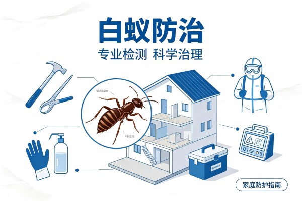 白蚁防治技术科普 诱杀、灌注、屏障预防工艺 白蚁防治技术科普 诱杀、灌注、屏障预防工艺